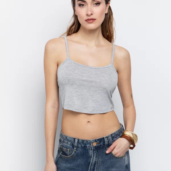 Basic crop τοπ - ΜΕΛΑΝΖΕ ΓΚΡΙ