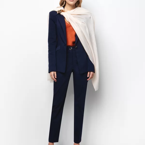 Μονόχρωμο φουλάρι από βισκόζη - ΜΠΕΖ