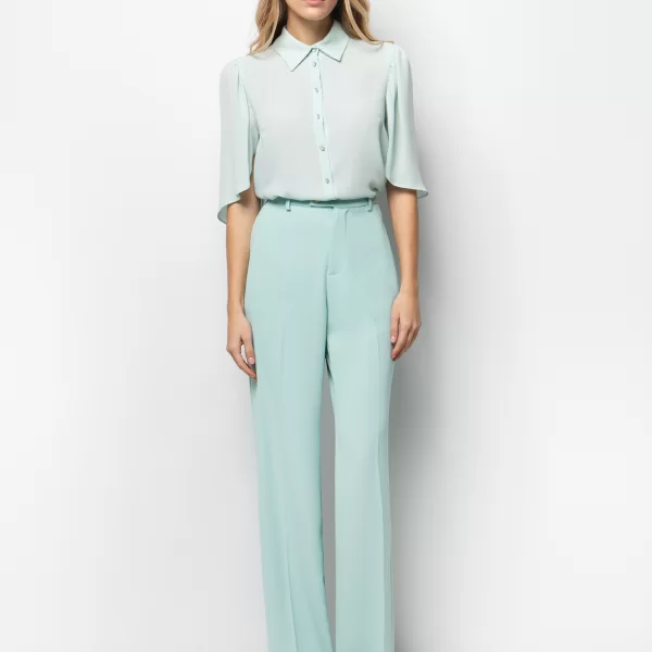 Office παντελόνι σε ίσια γραμμή - ΜΕΝΤΑ