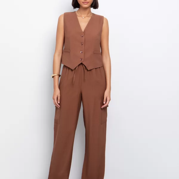 Cargo παντελόνι ίσια γραμμή - ΚΑΦΕ