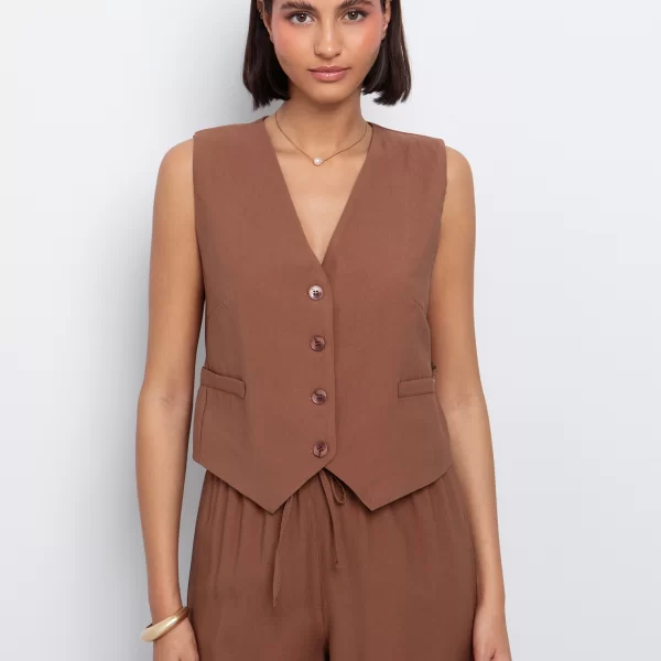 Γιλέκο με αγκράφα - ΚΑΦΕ