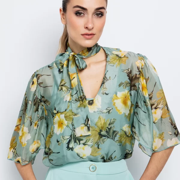 Εμπριμέ μπλούζα με τύπωμα - ΕΜΠΡΙΜΕ