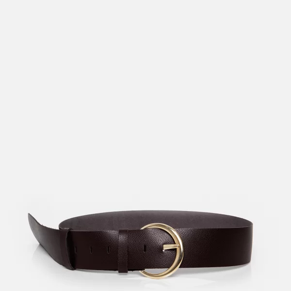 Leather ζώνη φαρδιά - ΚΑΦΕ