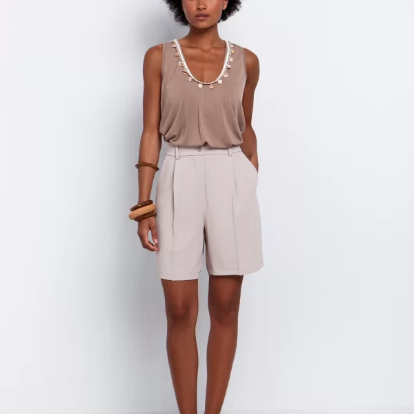 Crepe βερμούδα - ΜΠΕΖ