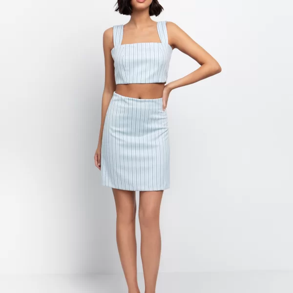 Ριγέ μίνι φούστα - ΡΙΓΕ