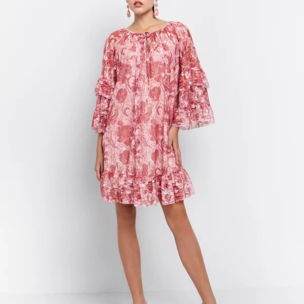 Boho φόρεμα με βολάν - ΕΜΠΡΙΜΕ