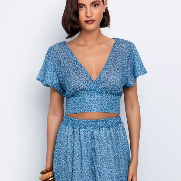 Φλοράλ τοπ κρουαζέ - ΦΛΟΡΑΛ