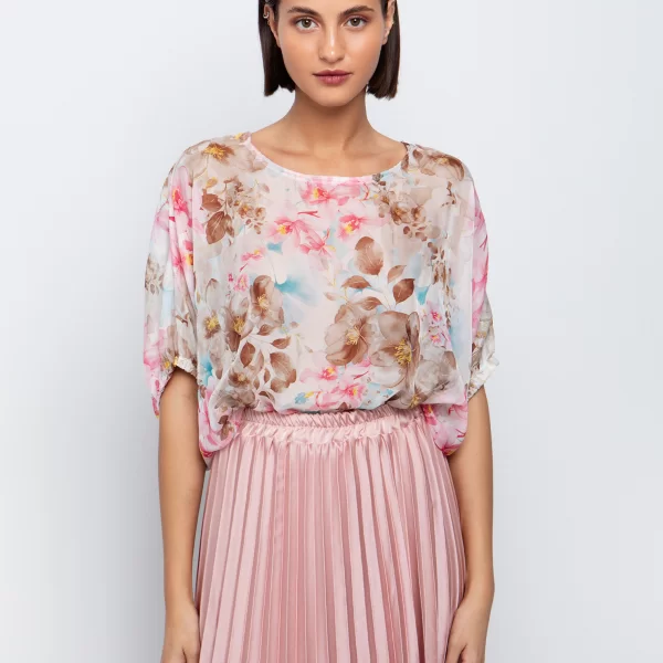 Μπλούζα με φλοράλ print - ΕΜΠΡΙΜΕ