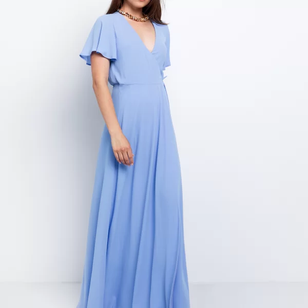 Maxi φόρεμα κρουαζέ - ΣΙΕΛ