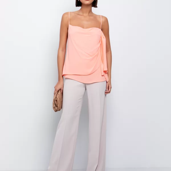 Mπλούζα με σχέδιο ύφανσης - ΡΟΔΑΚΙΝΙ