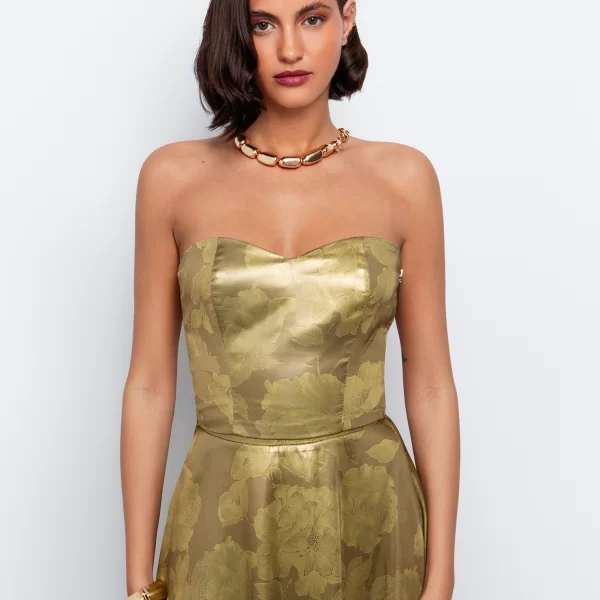 Μπούστο με print τριαντάφυλλο - ΕΜΠΡΙΜΕ