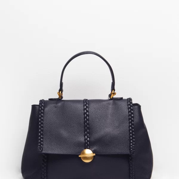 Τσάντα με πλεξούδες - ΜΠΛΕ NAVY