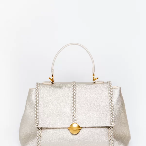 Τσάντα με πλεξούδες - ΧΡΥΣΟ