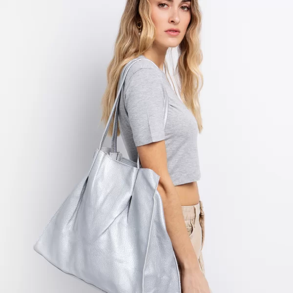 Shopper τσάντα ώμου - ΑΣΗΜΙ