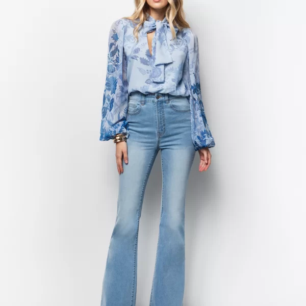 Φλοράλ πουκάμισο με δέσιμο - ΕΜΠΡΙΜΕ