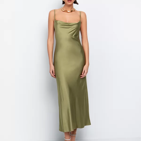 Slip φόρεμα μίντι - ΛΑΔΙ