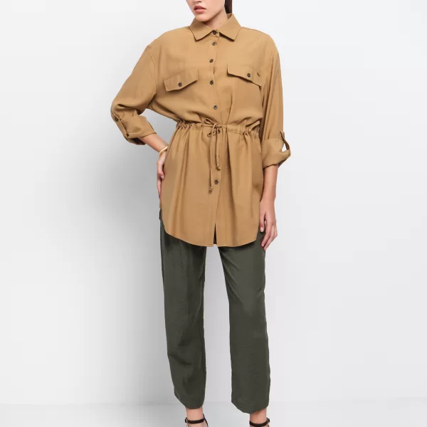 Jacket με τσέπες & πατ - ΜΠΕΖ