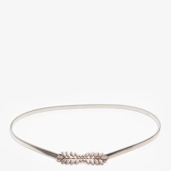 Μεταλλική ζώνη με φύλλα - ΑΣΗΜΙ