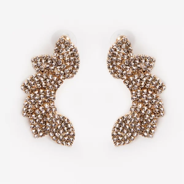 Ασύμμετρα σκουλαρίκια cuff - ΧΡΥΣΟ