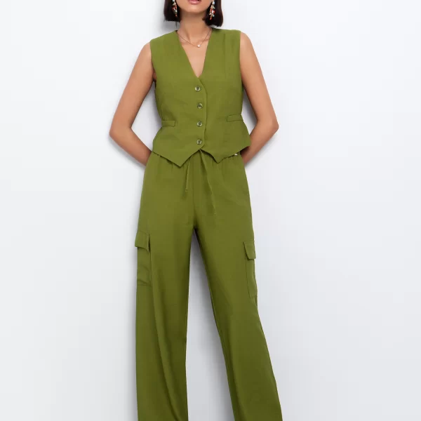 Cargo παντελόνι ίσια γραμμή - ΛΑΔΙ