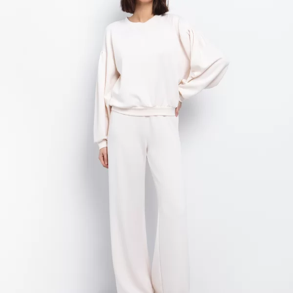 Jogger παντελόνι φόρμας - ΚΡΕΜ