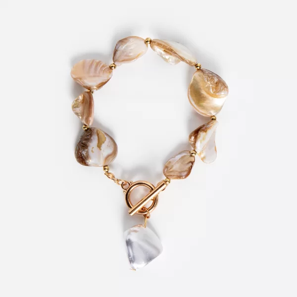 Βραχιόλι με περλέ πέτρες - ΠΕΡΛΑ