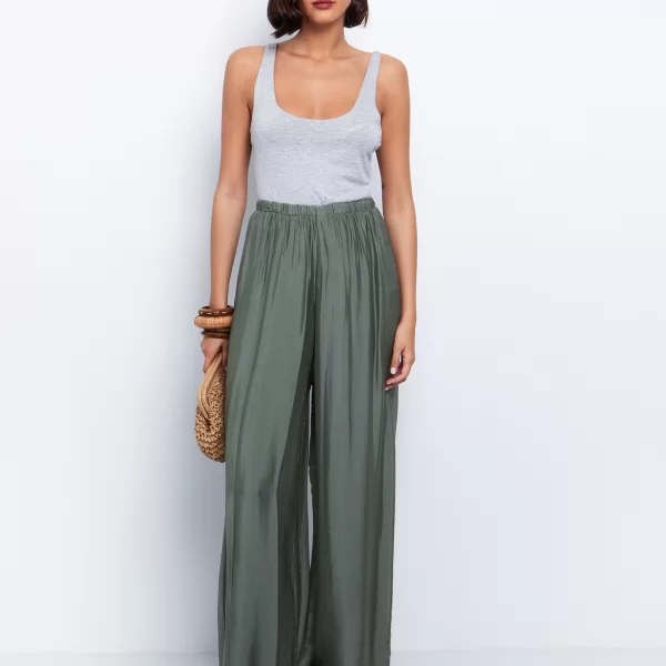 Παντελόνα viscose silk - ΒΕΡΑΜΑΝ