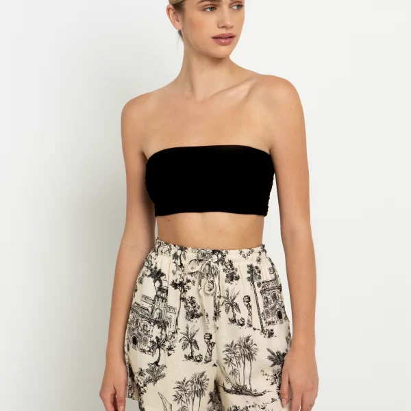 Basic μπαντό τοπ - ΜΑΥΡΟ