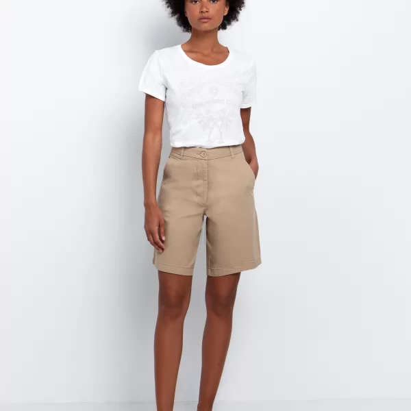 Bαμβακερή βερμούδα - ΜΠΕΖ