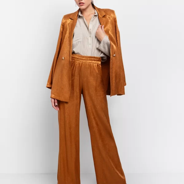 Ζακάρ παντελόνα σατινέ - ΚΑΜΗΛΟ