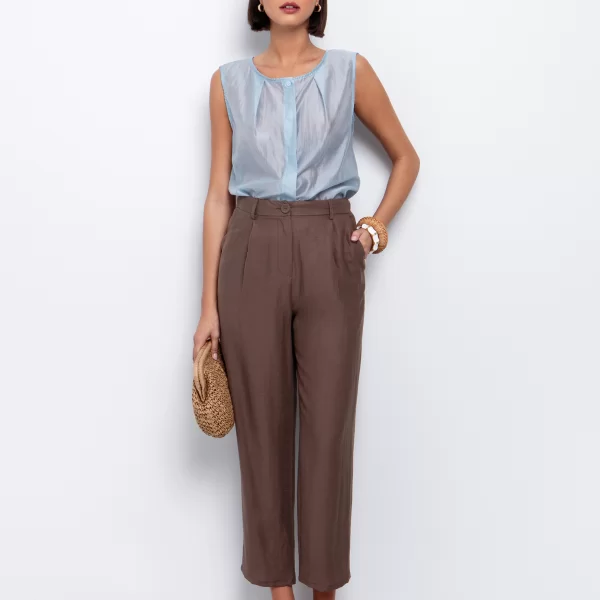 Αμάνικο πουκάμισο με πατιλέτα - ΣΙΕΛ