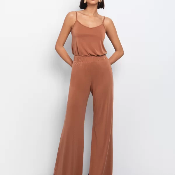 Παντελόνα με μείγμα από modal - ΚΑΜΗΛΟ