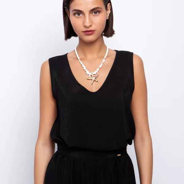 Ασύμμετρο τοπ με V - ΜΑΥΡΟ