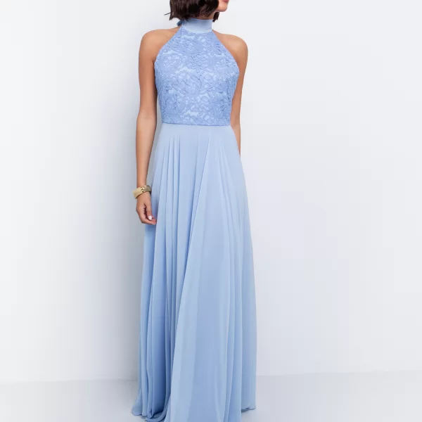 Halter φόρεμα με δαντέλα - ΣΙΕΛ