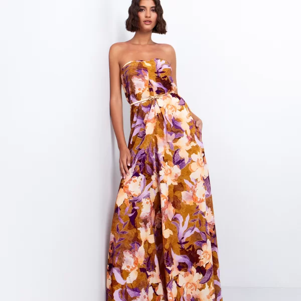 Loose ολόσωμη φόρμα φλοράλ - ΕΜΠΡΙΜΕ