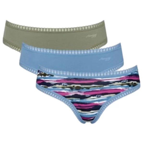 Γυναικείο Σλιπάκι Sloggi Go Crush Hipster (3 Pack) M010 Πολύχρωμα