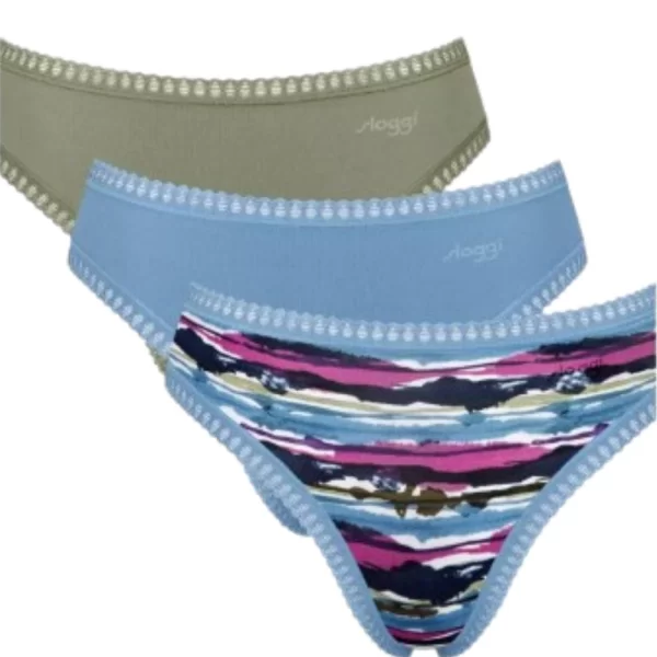 Γυναικείο Σλιπάκι Sloggi Go Crush High Leg (3 Pack) M010 Πολύχρωμα