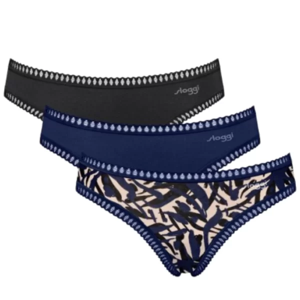 Γυναικείο Σλιπάκι Sloggi Go Crush Mini (3 Pack) M008 Πολύχρωμα