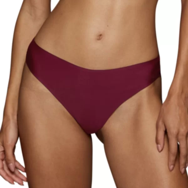 Γυναικείο Σλιπ TRIUMPH Body Make-Up Illusion Lace Highleg Tai 00EW Μπορντό