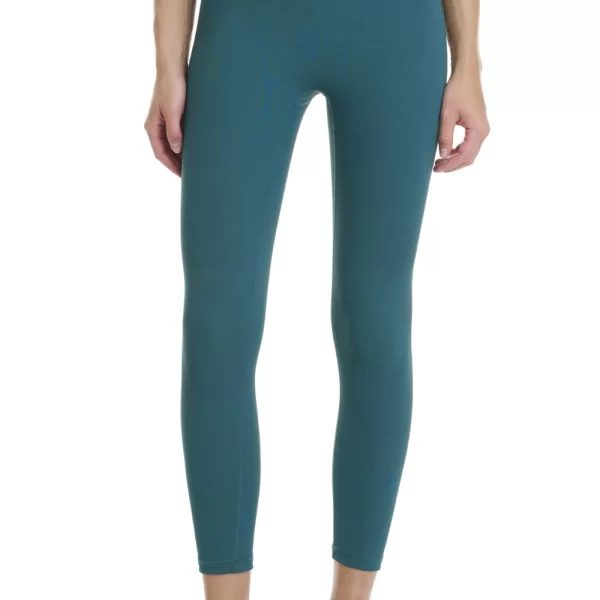 Γυναικείο Αθλητικό Κολάν Walk Rib Πετρόλ