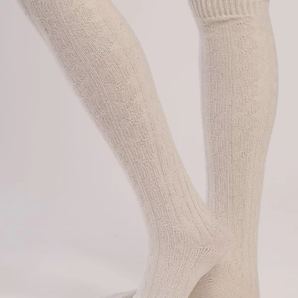 Γυναικείες Κάλτσες Noidinotte Μακριές Εκρού