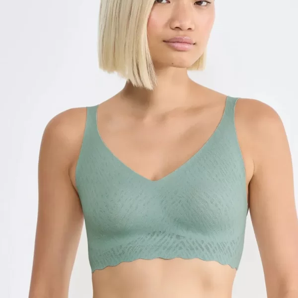 Γυναικείο Μπουστάκι Sloggi Zero Feel Bliss Bralette Μέντα