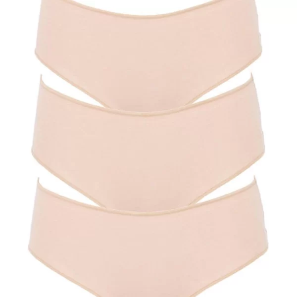 Γυναικεία Σλιπ Midi COTONELLA (3 Pack) Μπεζ