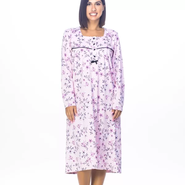 Γυναικεία Πιτζάμα Koyote Με Πατιλέτα Ροζ