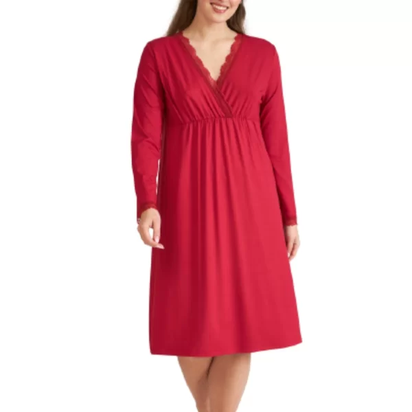 Γυναικείο Νυχτικό Harmony Μπορντό