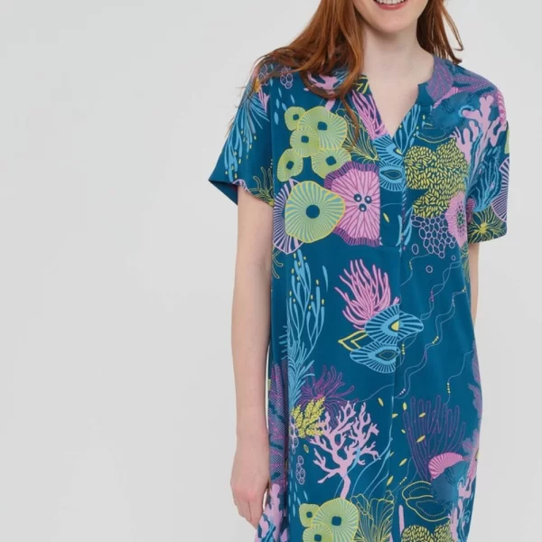 Γυναικείο Φόρεμα Muydemi Εμπριμέ