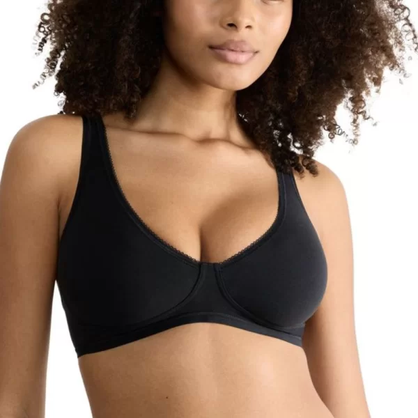 Γυναικείο Σουτιέν Sloggi Basic+ Soft Bra Μαύρο