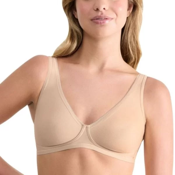 Γυναικείο Σουτιέν Sloggi Basic+ Soft Bra Μπεζ