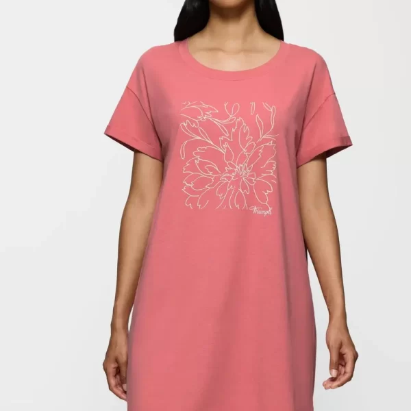 Γυναικείο Νυχτικό Triumph Nightdresses NDK X 01 Ροζ Σκούρο