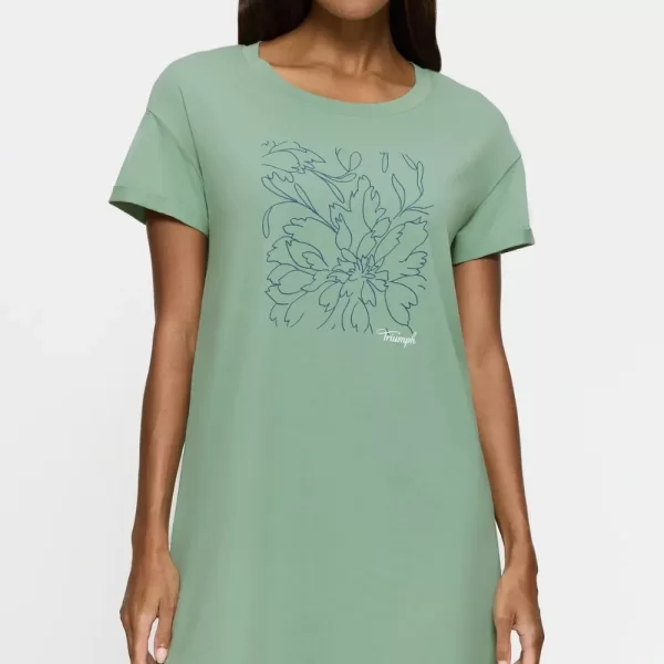 Γυναικείο Νυχτικό Triumph Nightdresses NDK X 01 Πράσινο